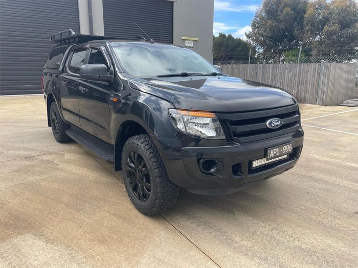 2015 Ford Ranger XL Hi-Rider PX MkII 4x2 Black Mica