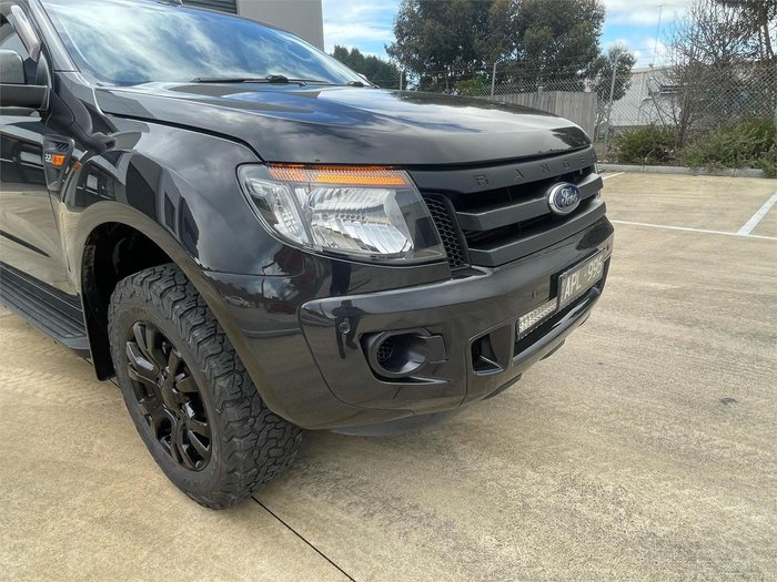 2015 Ford Ranger XL Hi-Rider PX MkII 4x2 Black Mica