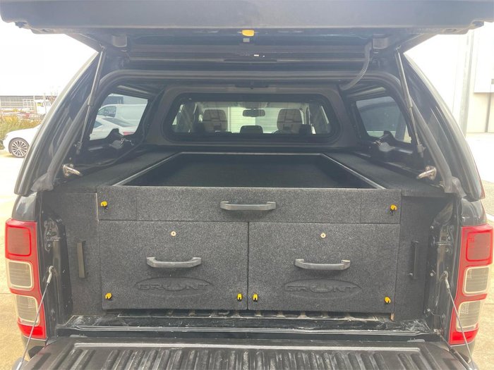 2015 Ford Ranger XL Hi-Rider PX MkII 4x2 Black Mica