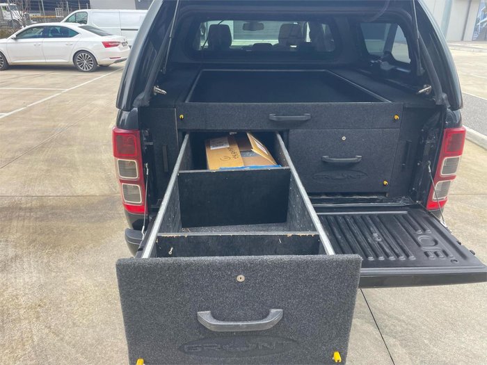 2015 Ford Ranger XL Hi-Rider PX MkII 4x2 Black Mica
