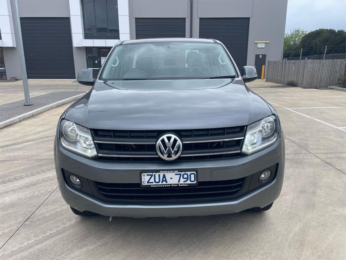 2013 Volkswagen Amarok TDI420 Trendline 2H MY13 4X4 Constant Natural Grey