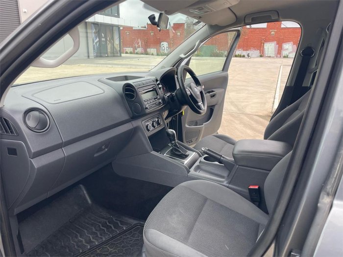 2013 Volkswagen Amarok TDI420 Trendline 2H MY13 4X4 Constant Natural Grey