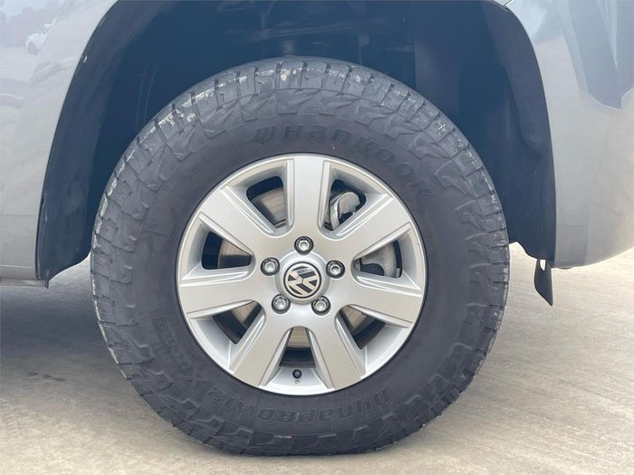 2013 Volkswagen Amarok TDI420 Trendline 2H MY13 4X4 Constant Natural Grey