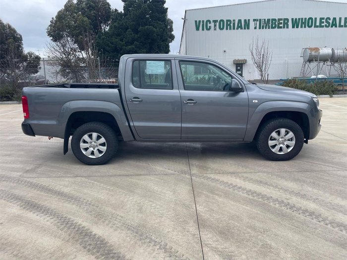 2013 Volkswagen Amarok TDI420 Trendline 2H MY13 4X4 Constant Natural Grey