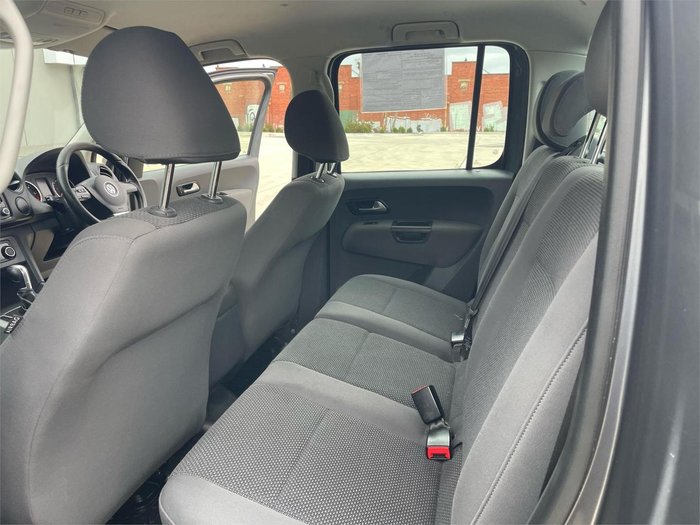 2013 Volkswagen Amarok TDI420 Trendline 2H MY13 4X4 Constant Natural Grey