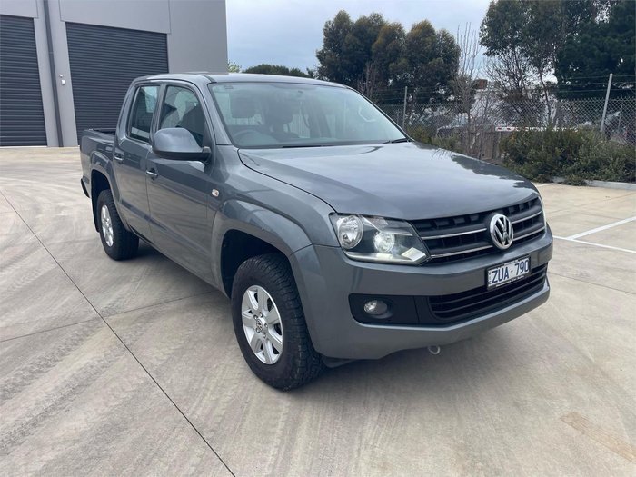 2013 Volkswagen Amarok TDI420 Trendline 2H MY13 4X4 Constant Natural Grey