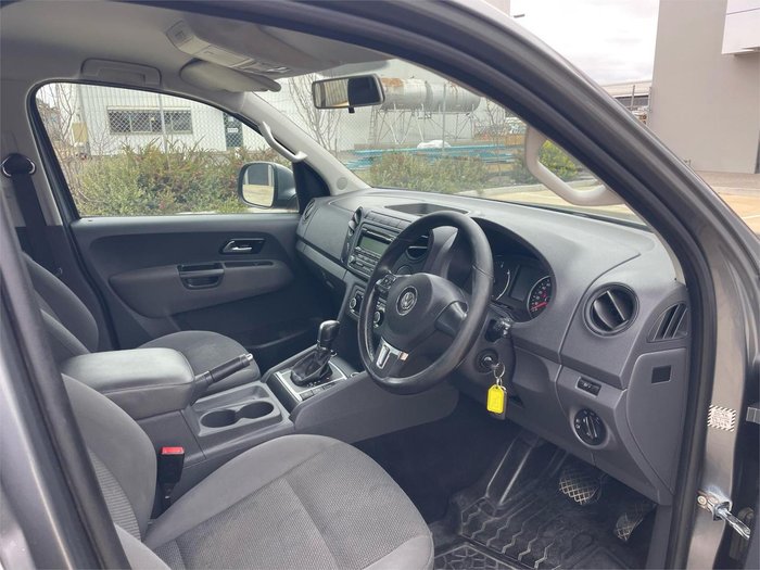 2013 Volkswagen Amarok TDI420 Trendline 2H MY13 4X4 Constant Natural Grey