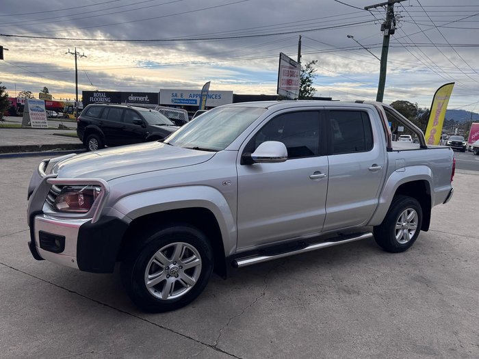 2014 Volkswagen Amarok TDI420 Highline 2H MY15 4X4 Constant Reflex Silver