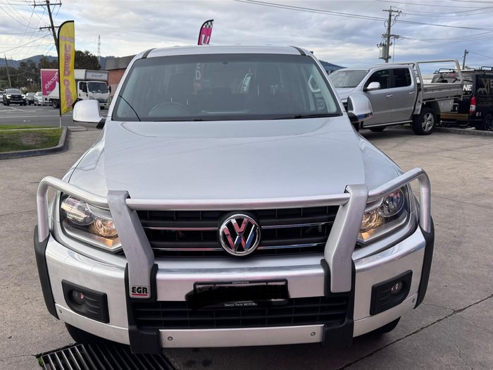 2014 Volkswagen Amarok TDI420 Highline 2H MY15 4X4 Constant Reflex Silver