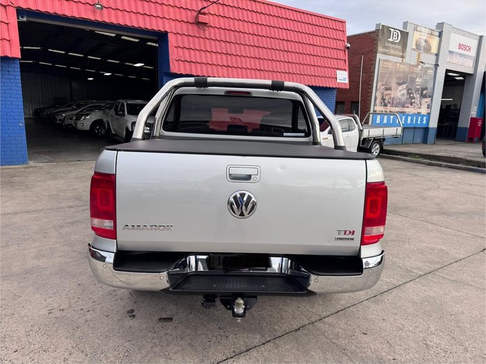 2014 Volkswagen Amarok TDI420 Highline 2H MY15 4X4 Constant Reflex Silver