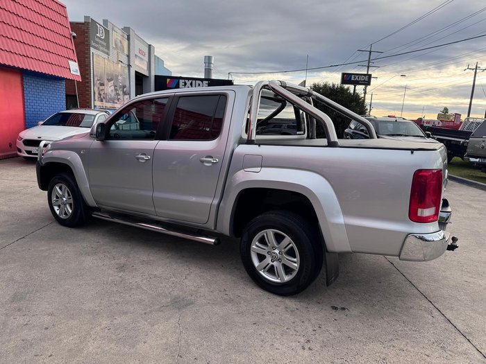 2014 Volkswagen Amarok TDI420 Highline 2H MY15 4X4 Constant Reflex Silver