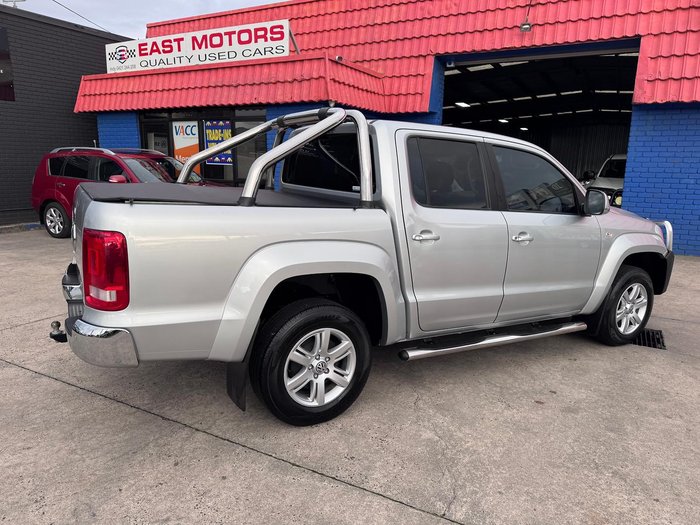 2014 Volkswagen Amarok TDI420 Highline 2H MY15 4X4 Constant Reflex Silver