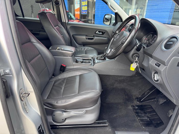 2014 Volkswagen Amarok TDI420 Highline 2H MY15 4X4 Constant Reflex Silver