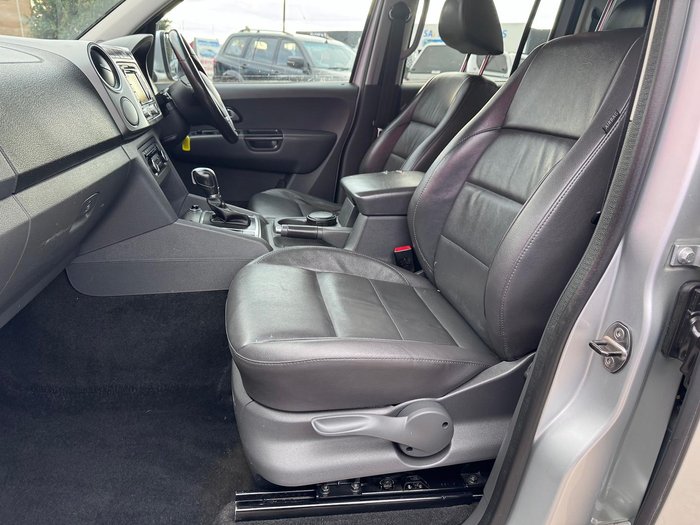 2014 Volkswagen Amarok TDI420 Highline 2H MY15 4X4 Constant Reflex Silver