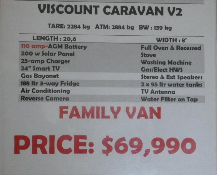 2025 Viscount V Series White
