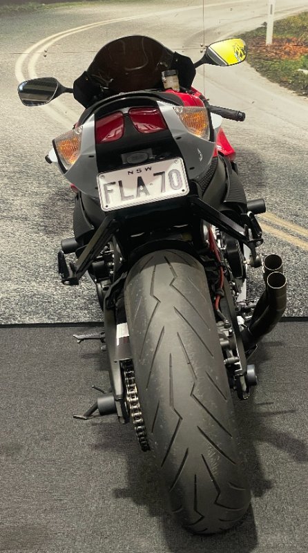 2015 Suzuki GSX-R750 Red