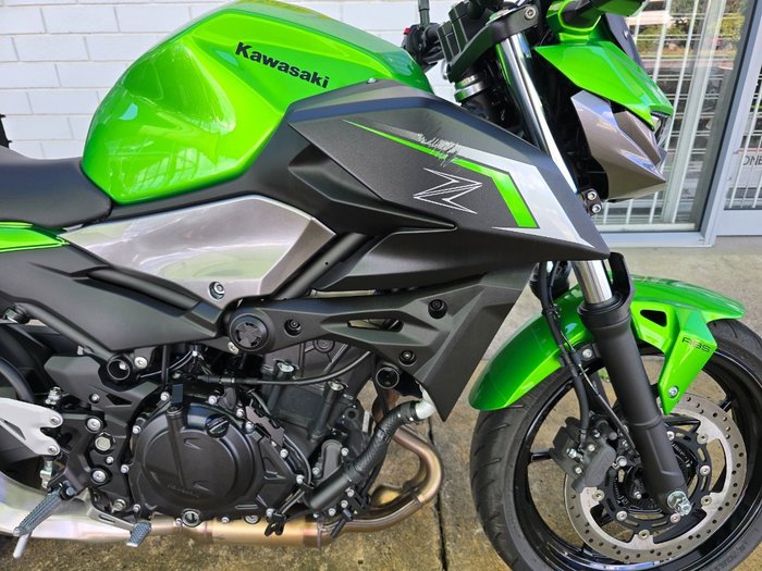 2025 Kawasaki Z500 Green