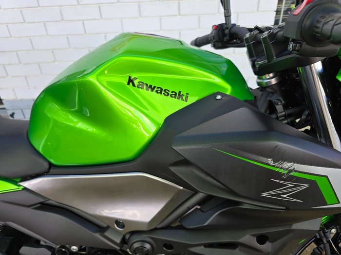 2025 Kawasaki Z500 Green