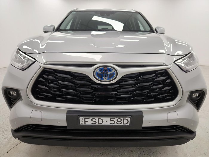 2023 Toyota Kluger GXL AXUH78R 4X4 On Demand Silver Storm