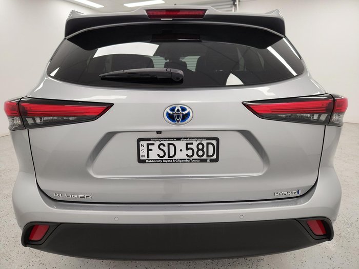 2023 Toyota Kluger GXL AXUH78R 4X4 On Demand Silver Storm
