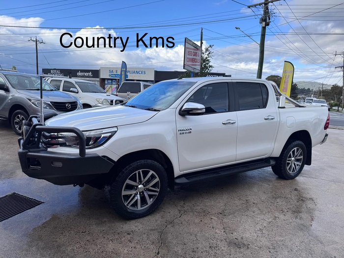 2016 Toyota Hilux SR5 GUN126R 4X4 Dual Range Crystal Pearl