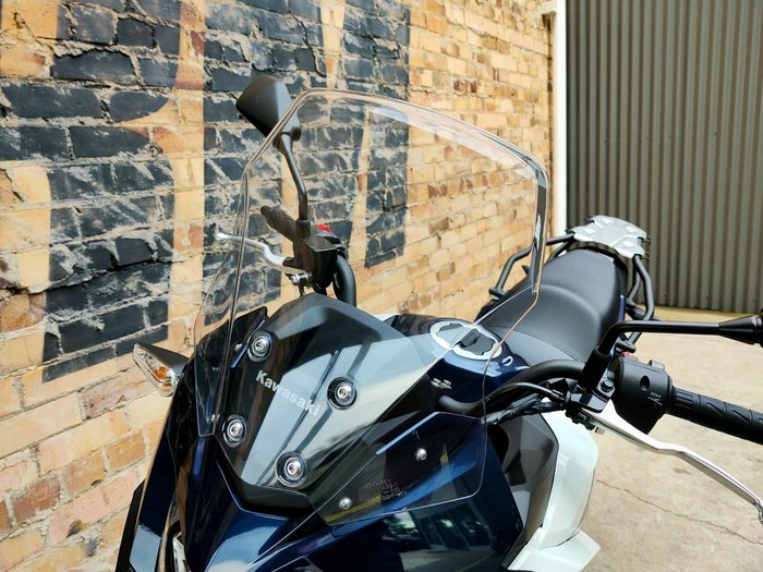 2025 KAWASAKI VERSYS-X 300 (KLE300C) DUAL PURPOSE BLUE