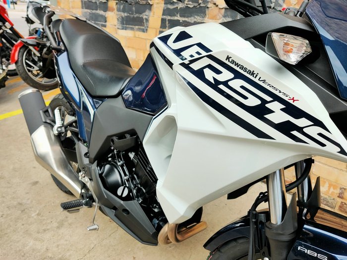 2025 KAWASAKI VERSYS-X 300 (KLE300C) DUAL PURPOSE BLUE
