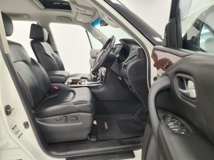 2016 Nissan Patrol Ti-L Y62 Series 3 4X4 Dual Range Ivory Pearl