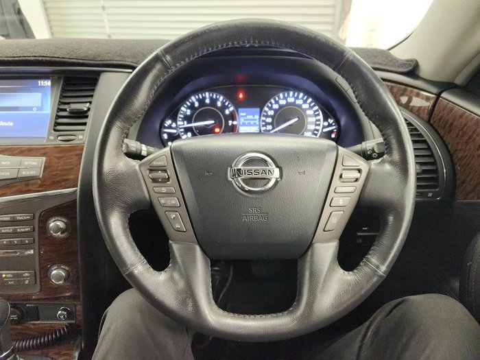 2016 Nissan Patrol Ti-L Y62 Series 3 4X4 Dual Range Ivory Pearl