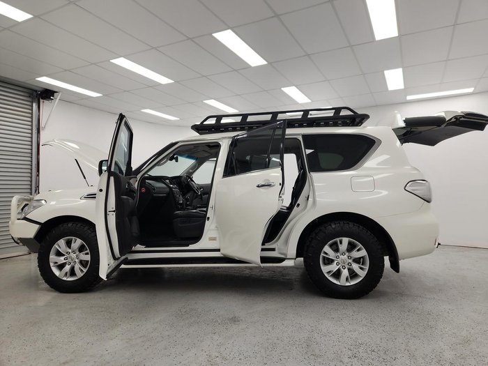 2016 Nissan Patrol Ti-L Y62 Series 3 4X4 Dual Range Ivory Pearl