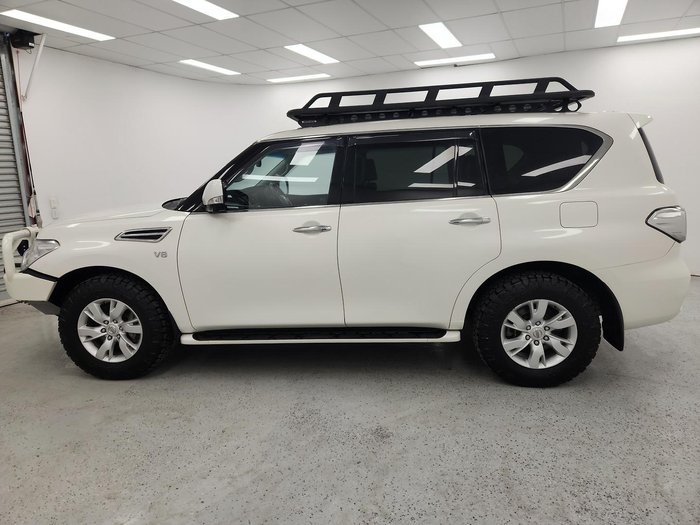 2016 Nissan Patrol Ti-L Y62 Series 3 4X4 Dual Range Ivory Pearl