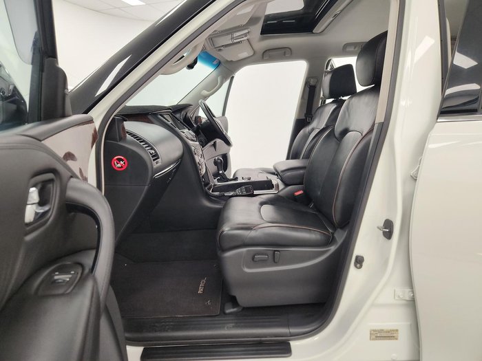 2016 Nissan Patrol Ti-L Y62 Series 3 4X4 Dual Range Ivory Pearl