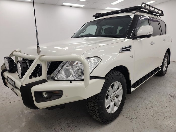 2016 Nissan Patrol Ti-L Y62 Series 3 4X4 Dual Range Ivory Pearl