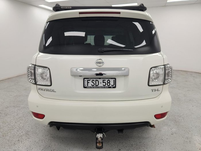 2016 Nissan Patrol Ti-L Y62 Series 3 4X4 Dual Range Ivory Pearl