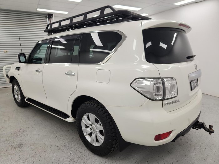 2016 Nissan Patrol Ti-L Y62 Series 3 4X4 Dual Range Ivory Pearl