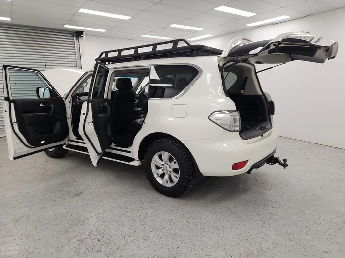 2016 Nissan Patrol Ti-L Y62 Series 3 4X4 Dual Range Ivory Pearl