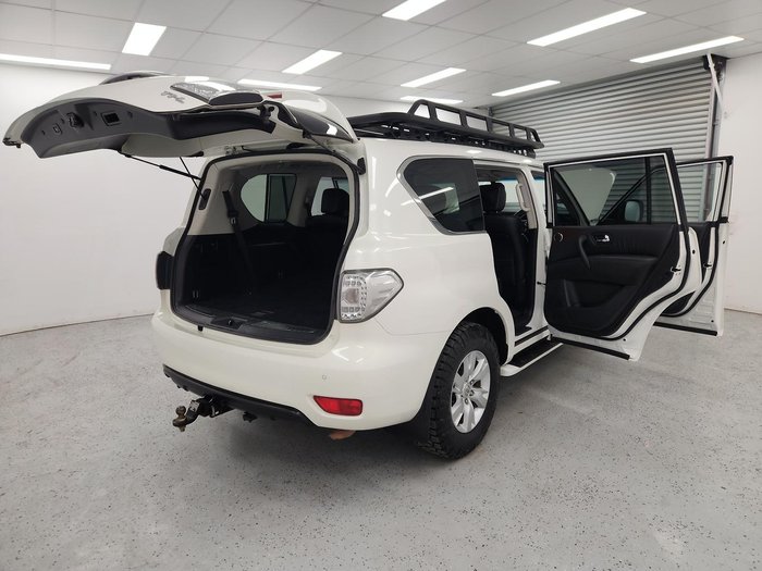 2016 Nissan Patrol Ti-L Y62 Series 3 4X4 Dual Range Ivory Pearl