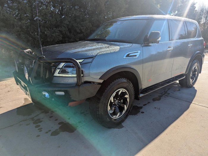 2023 Nissan Patrol Warrior Y62 MY23 4X4 Dual Range Gun Metallic