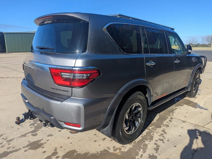2023 Nissan Patrol Warrior Y62 MY23 4X4 Dual Range Gun Metallic