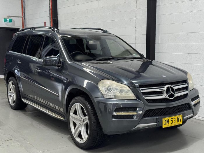 2010 Mercedes-Benz GL-Class GL350 CDI X164 MY10 4X4 Constant Tenorite Grey