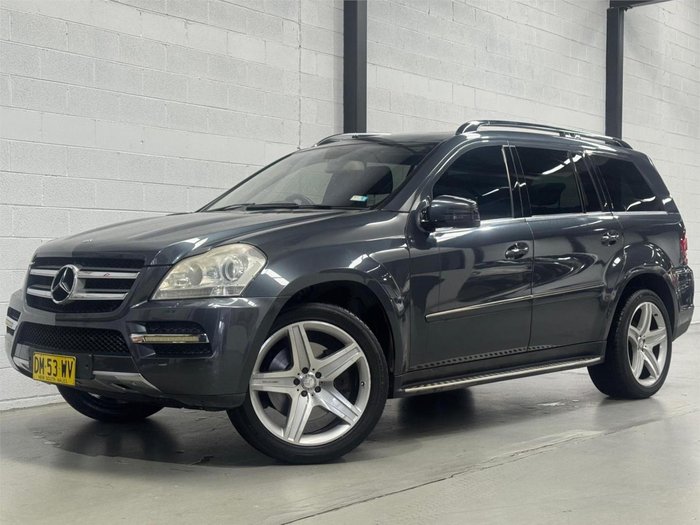2010 Mercedes-Benz GL-Class GL350 CDI X164 MY10 4X4 Constant Tenorite Grey