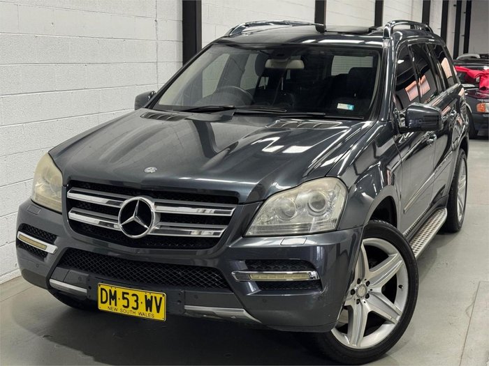 2010 Mercedes-Benz GL-Class GL350 CDI X164 MY10 4X4 Constant Tenorite Grey