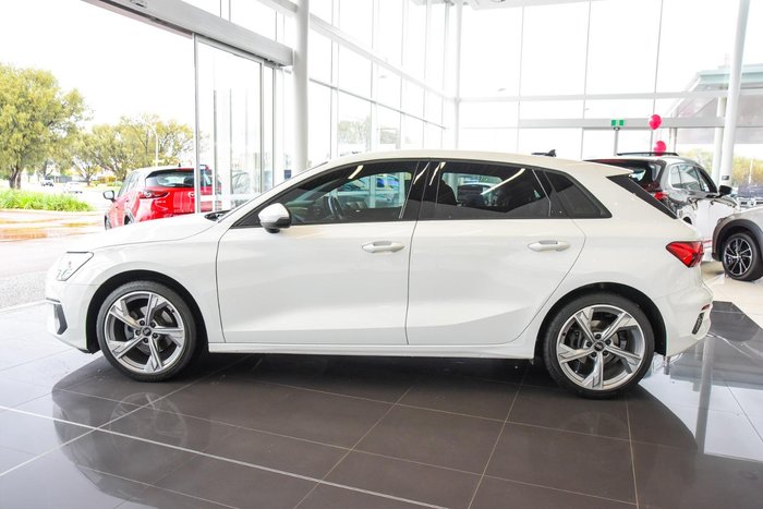 2022 Audi A3 35 TFSI GY MY22 Glacier White