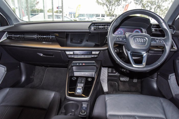 2022 Audi A3 35 TFSI GY MY22 Glacier White