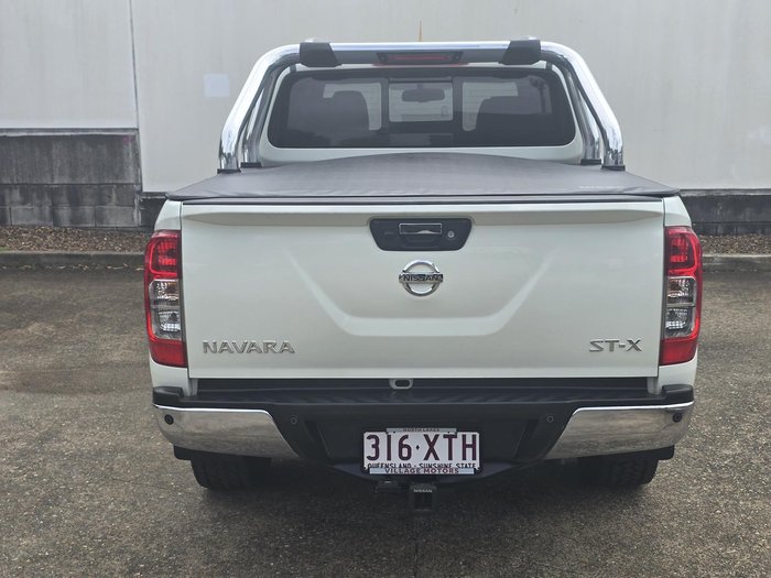2017 Nissan Navara ST-X D23 Series 3 4x2 White Diamond