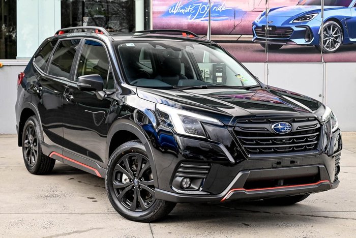2024 Subaru Forester 2.5i Sport S5 MY24 AWD Crystal Black