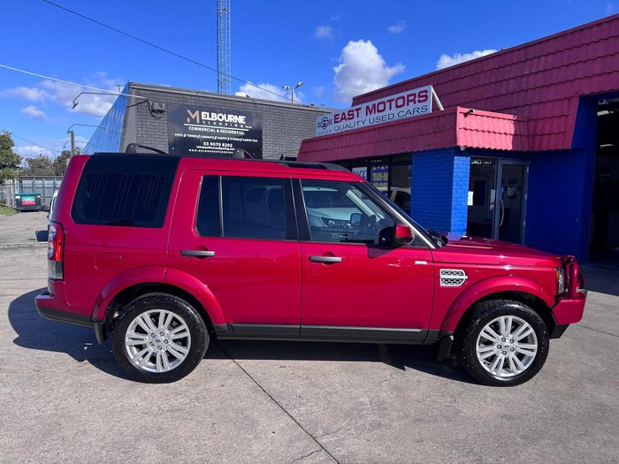 2013 Land Rover Discovery 4 TDV6 Series 4 MY13 4X4 Constant Firenze Red