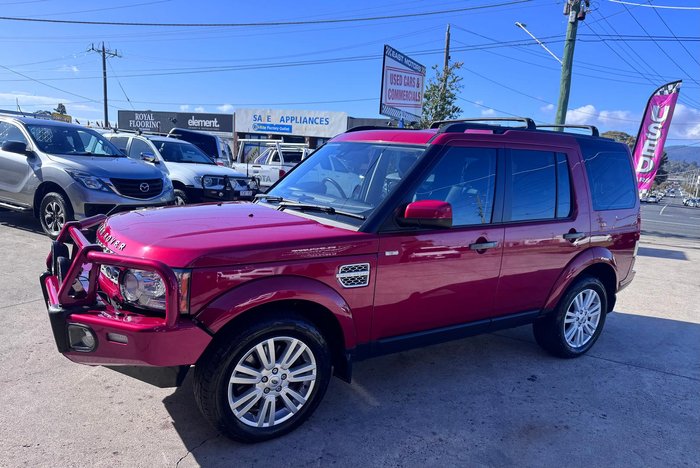 2013 Land Rover Discovery 4 TDV6 Series 4 MY13 4X4 Constant Firenze Red