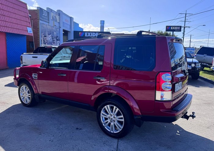 2013 Land Rover Discovery 4 TDV6 Series 4 MY13 4X4 Constant Firenze Red