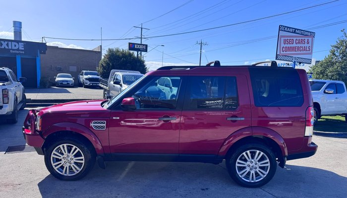 2013 Land Rover Discovery 4 TDV6 Series 4 MY13 4X4 Constant Firenze Red